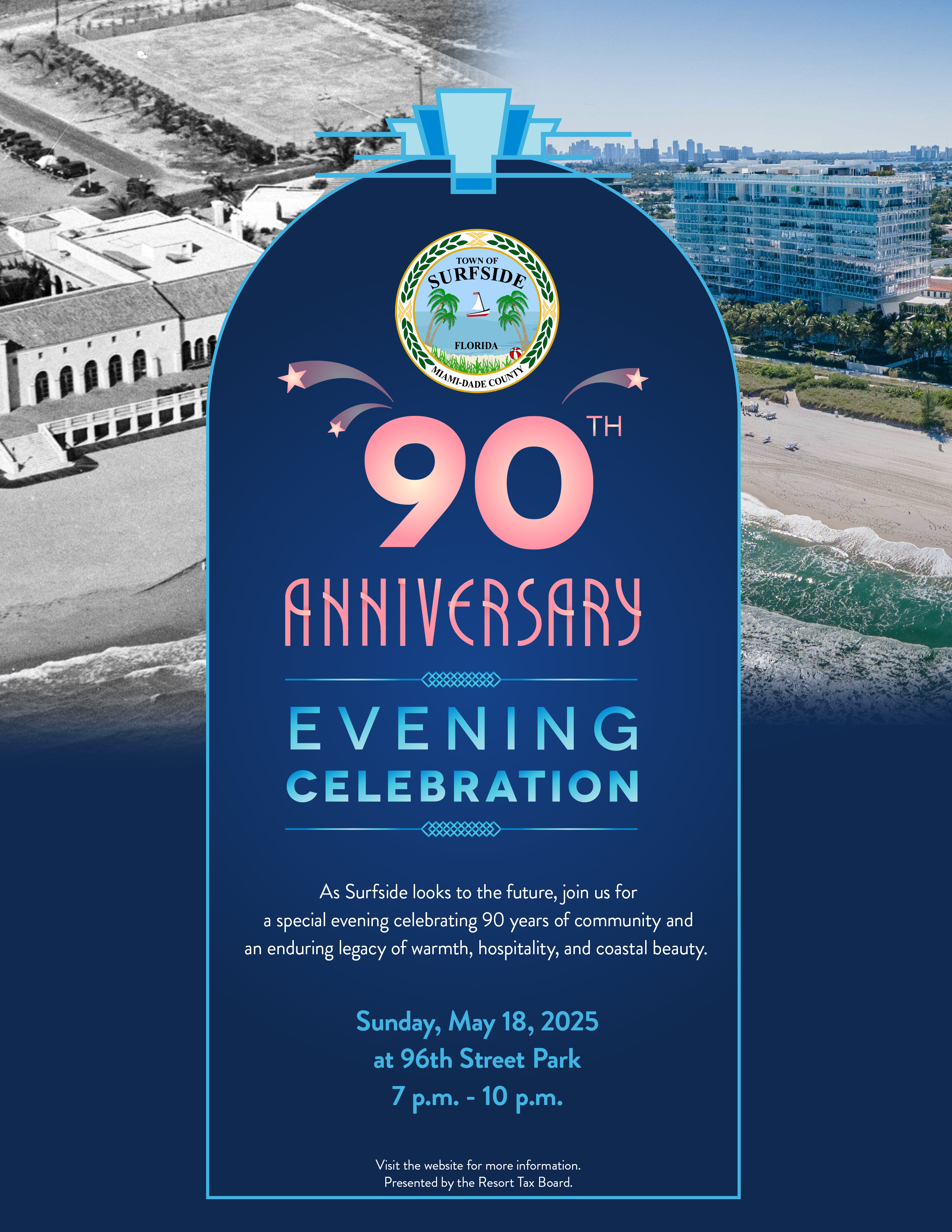 90 Anniversary - Celebration 96 Street Party Flyer