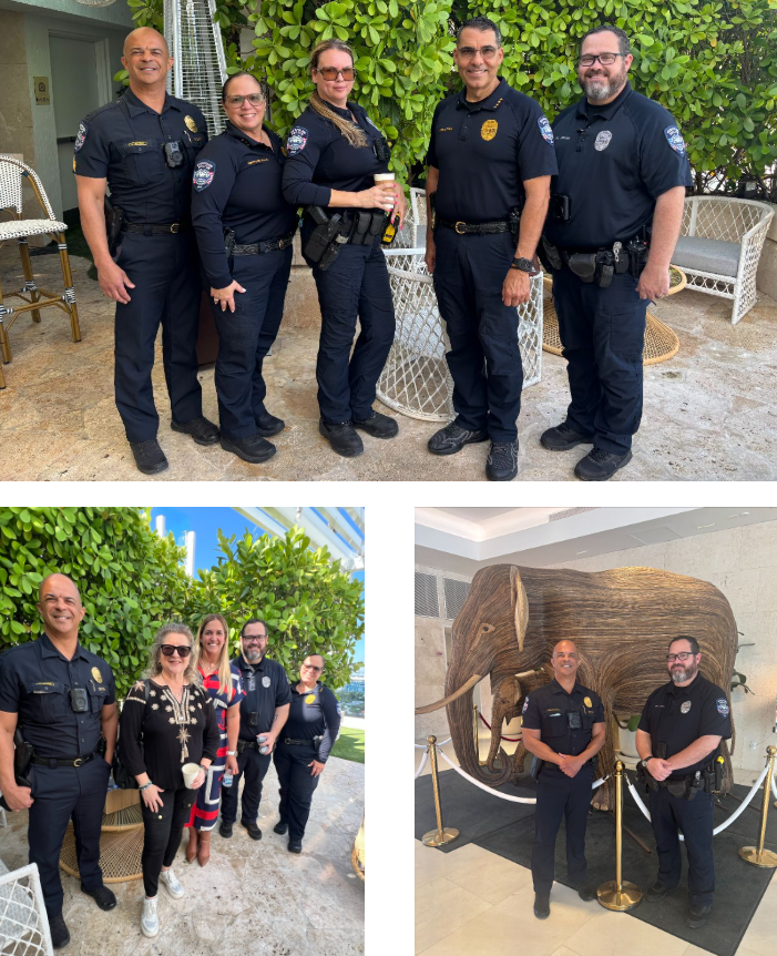 Coffee with the Cops Fosters Community Dialogue in Surfside