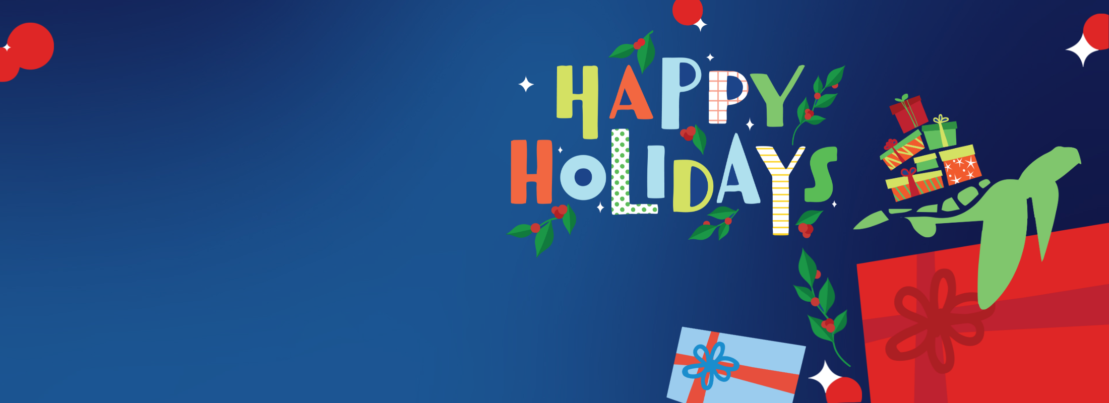 Holidays 2025 - Web Banner Large Size