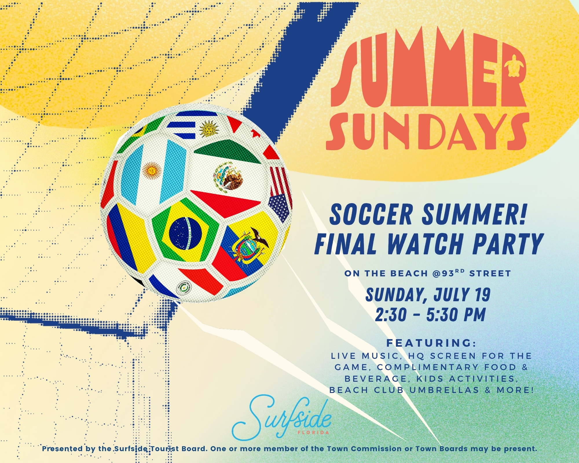 NEW Summer Sundays - Gazette Back Cover 2026