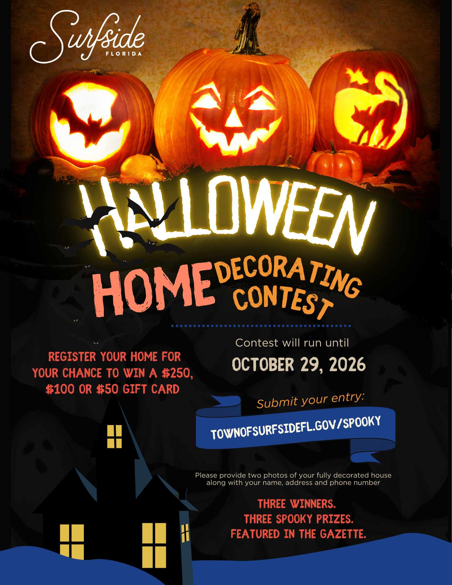 π Spookiest Surfside House Contest