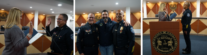 SWEARING-IN OF POLICE LEAD
