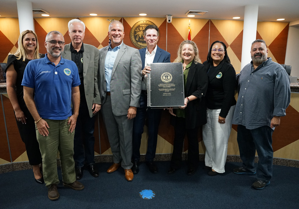 The Town of Surfside formally recognized KOFILE, Inc.